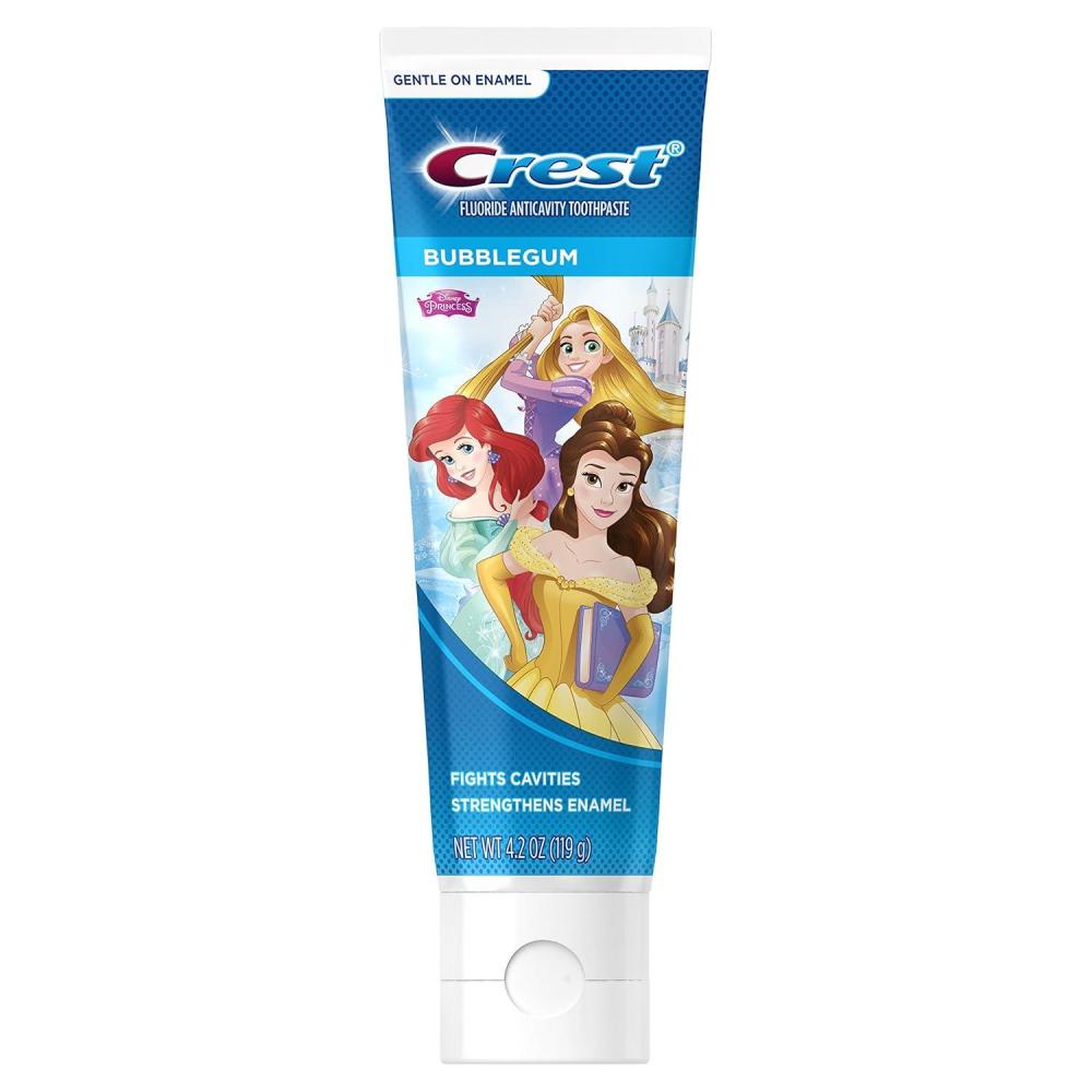 image:imageCrest Kids Toothpaste featuring Disneys Princess characters Bubblegum 42 oz Packaging May Vary