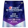 image:imageCrest 3D Whitestrips Age Renew  Teeth Whitening Kit 21 Treatments Each with 1 Upper1Lower 42 Strips  Crest 3DWhite Teeth Whitening Strips42 Count Pack of 1