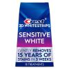image:imageCrest 3D Whitestrips Sensitive White  Teeth Whitening Kit 18 Treatments Each with 1 Upper1Lower 36 Strips  Crest 3DWhite Teeth Whitening Strips