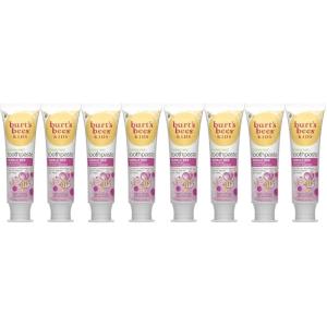 Burt’s Bees Kids Toothpaste, Natural Flavor, Fluoride Free, Bubble Bee, 4.7 oz, Pack of 4(4.7 Ounce (Pack of 8))